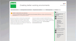 Desktop Screenshot of bott-group.be
